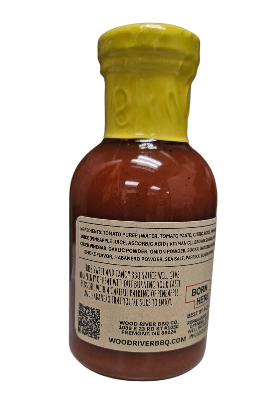 Wood River 8 fl oz Pineapple Habanero Sauce