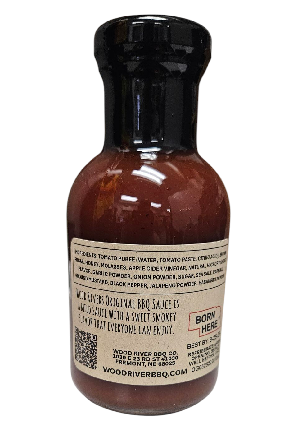 Wood River 8 fl oz Original BBQ Sauce