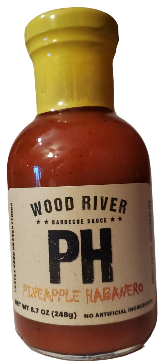 Wood River 8 fl oz Pineapple Habanero Sauce